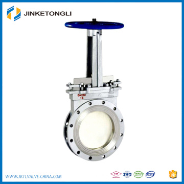 Cast Iron knife gate valve for water treatment